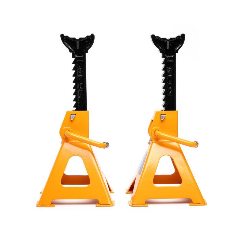 GEARWRENCH 3-Ton Ratcheting Jack Stands (2-Piece) - GWJS3T