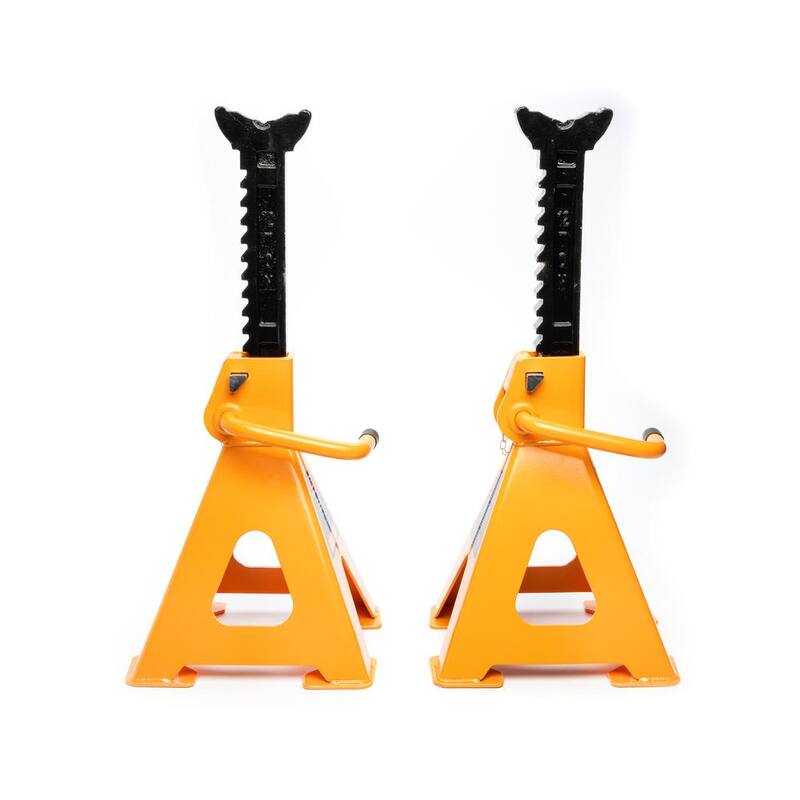 GEARWRENCH 12-Ton Ratcheting Jack Stands (2-Piece) - GWJS12T