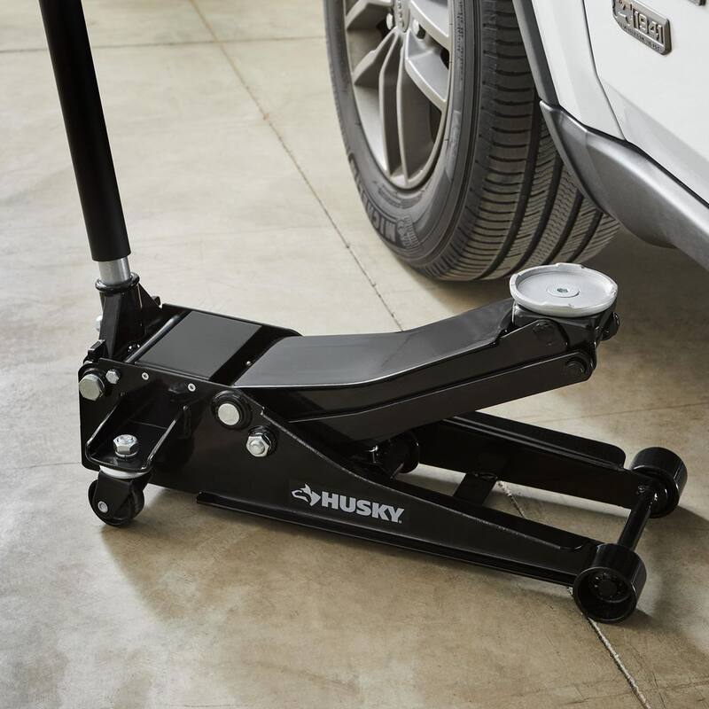 Husky 2.5-Ton Pro Low Profile Car Jack - HPL4121-DIP