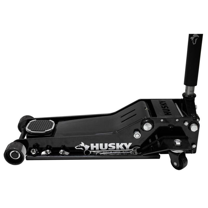 Husky 3-1/2-Ton Low Profile Car Jack with Quick Lift - HD4795-DIP