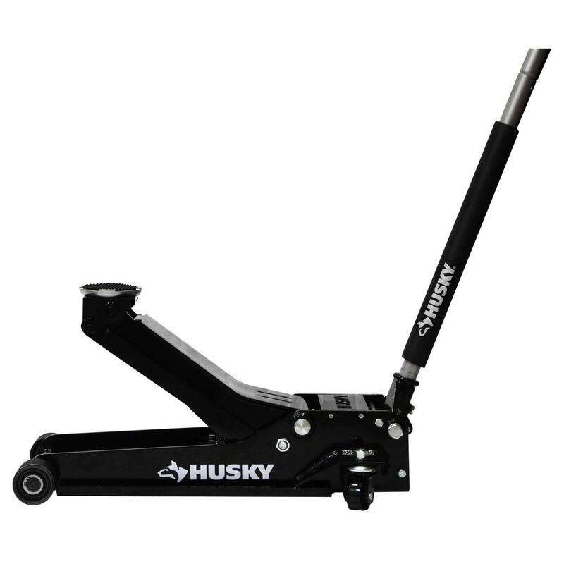 Husky 3-1/2-Ton Low Profile Car Jack with Quick Lift - HD4795-DIP