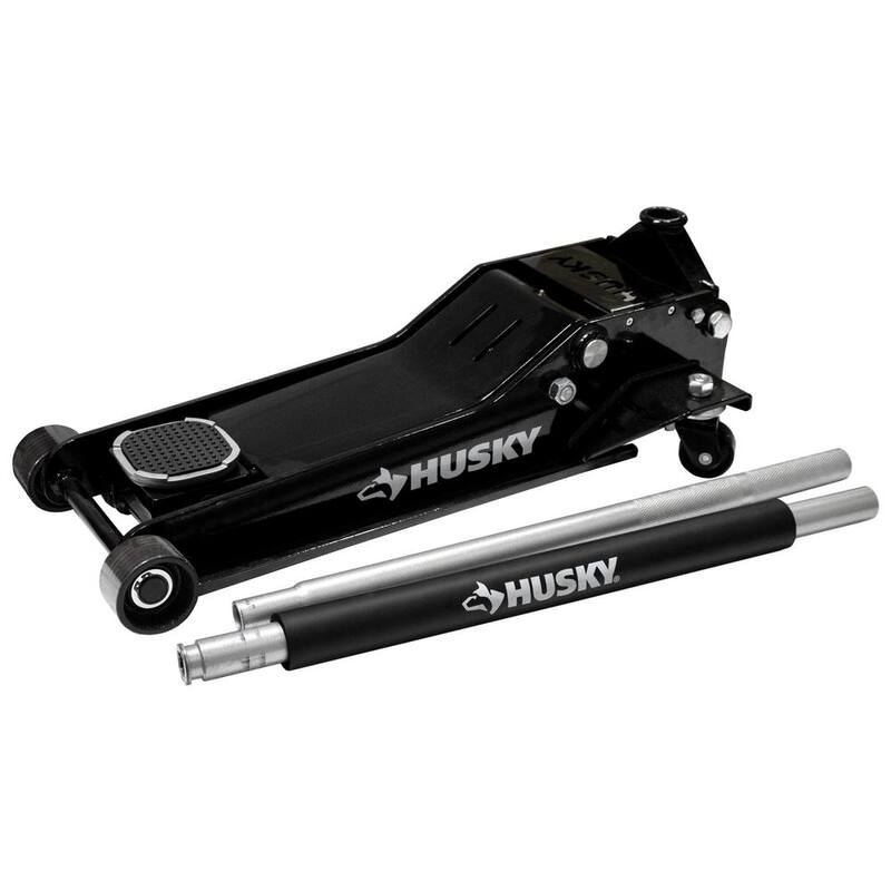 Husky 3-1/2-Ton Low Profile Car Jack with Quick Lift - HD4795-DIP