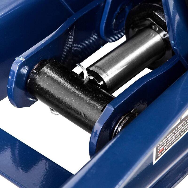TCE 4-Ton Low-Profile Heavy-Duty Floor Jack with Dual Piston Quick Lift Pump - AT84007U