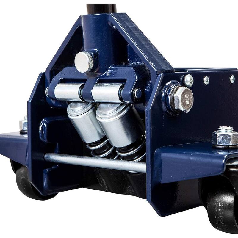 TCE 4-Ton Low-Profile Heavy-Duty Floor Jack with Dual Piston Quick Lift Pump - AT84007U