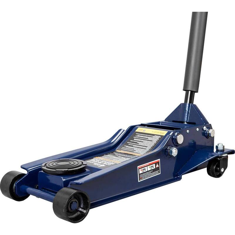TCE 4-Ton Low-Profile Heavy-Duty Floor Jack with Dual Piston Quick Lift Pump - AT84007U