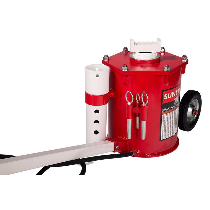 SUNEX TOOLS 10-Ton Portable Air Lift Jack - 6710