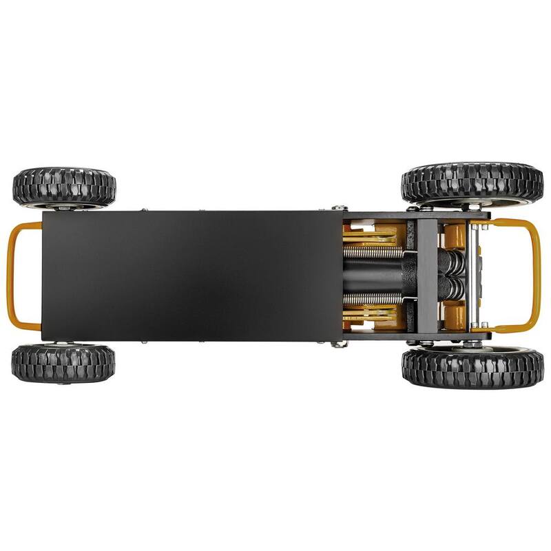 CAT 3-Ton Big Wheel Off Road Hybrid Jack Cars Trucks Maximum Lift 21.5 in. - 240330E