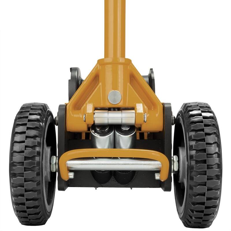 CAT 3-Ton Big Wheel Off Road Hybrid Jack Cars Trucks Maximum Lift 21.5 in. - 240330E
