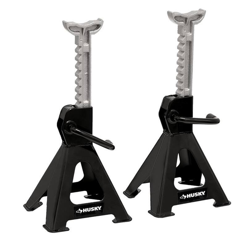 Husky 2-Ton Steel Car Jack Stands - HPL4117-VT