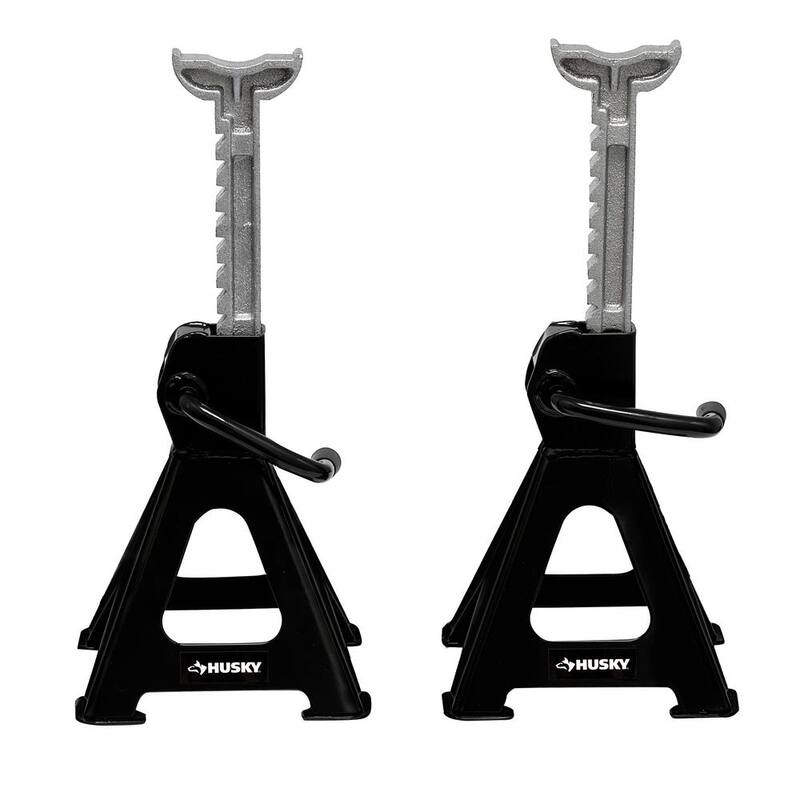 Husky 2-Ton Steel Car Jack Stands - HPL4117-VT