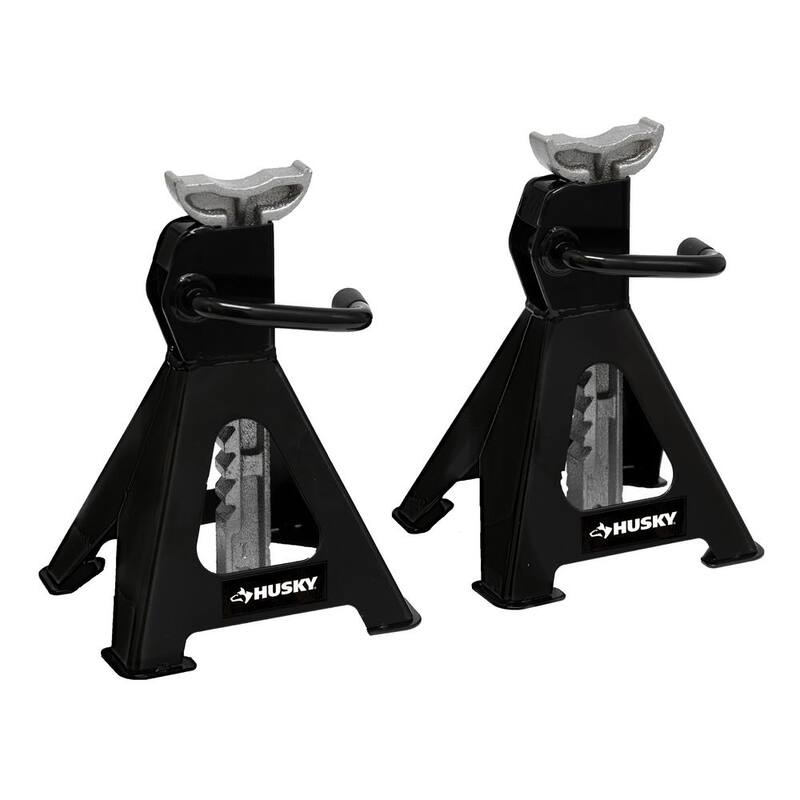 Husky 2-Ton Steel Car Jack Stands - HPL4117-VT