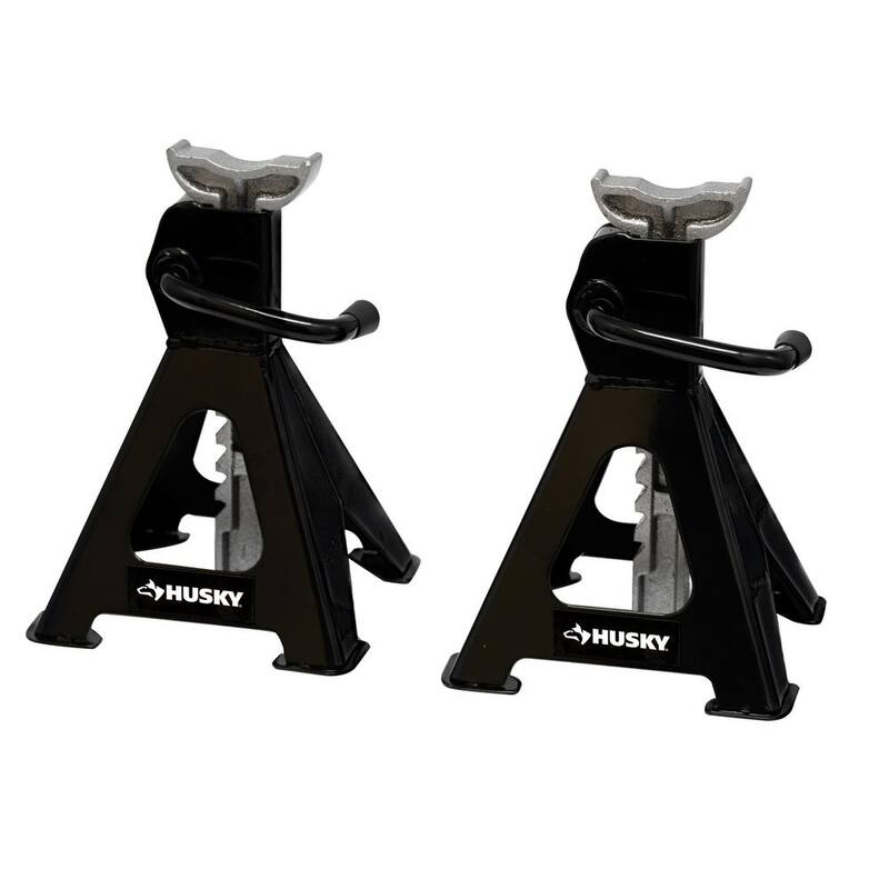 Husky 2-Ton Steel Car Jack Stands - HPL4117-VT