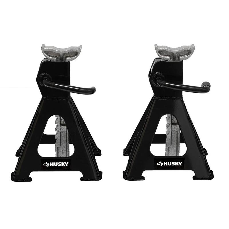Husky 2-Ton Steel Car Jack Stands - HPL4117-VT