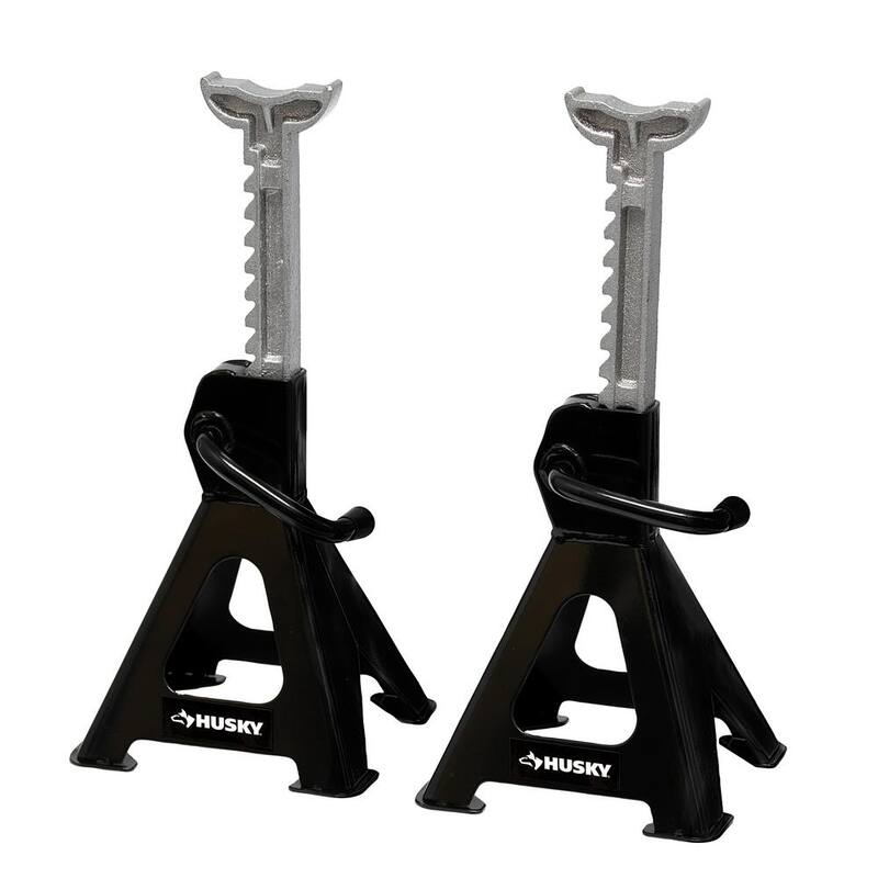 Husky 2-Ton Steel Car Jack Stands - HPL4117-VT