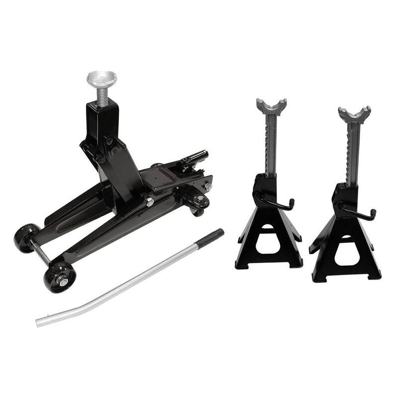 Husky 3-Ton Light Duty Truck Car Jack and Jack Stands - HD00127