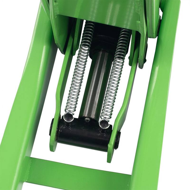 Husky 3-Ton Green Low Profile Car Jack with Quick Lift - HD00120-GR-TH
