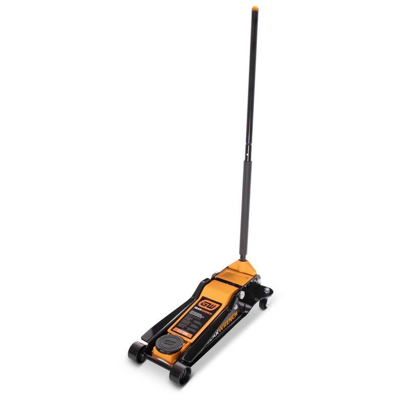 GEARWRENCH 3-1/2-Ton Low Profile Floor Jack with Dual Piston Quick Lift - GWLPFJ3T