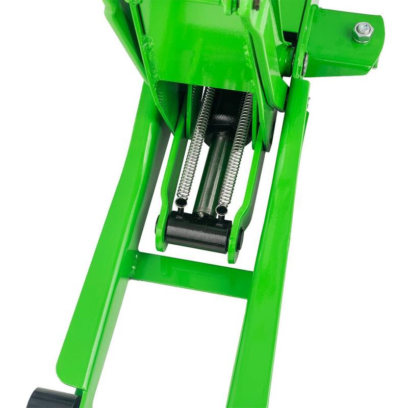 Maasdam 3-Ton Low Profile Car Jack with Quick Lift in Green - MPL4699-GR-DIP
