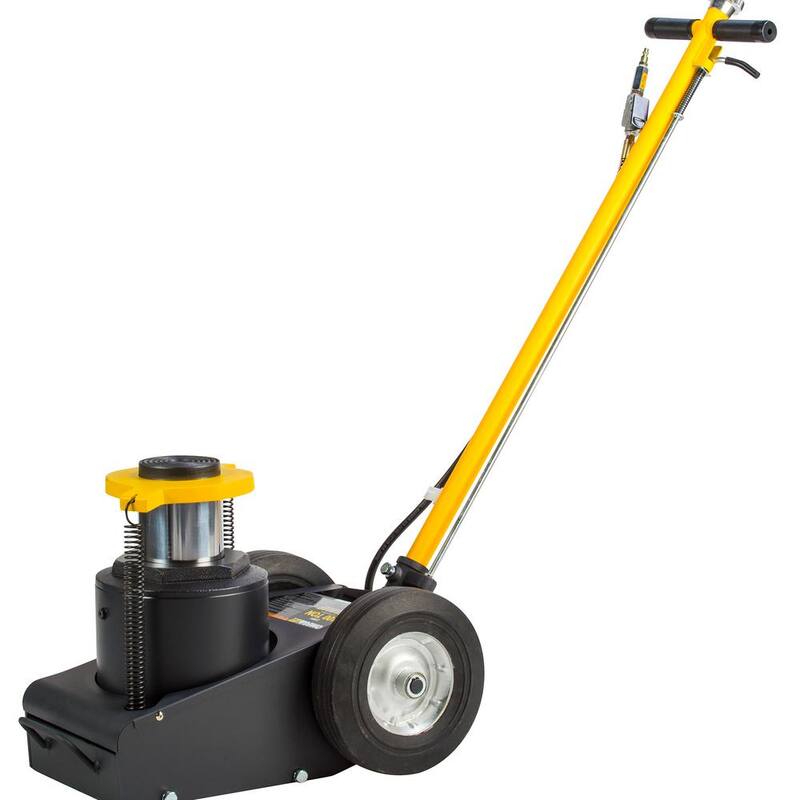 Omega Lift 100-Ton Capacity Black Air/Hydraulic Axle Jack - 23991