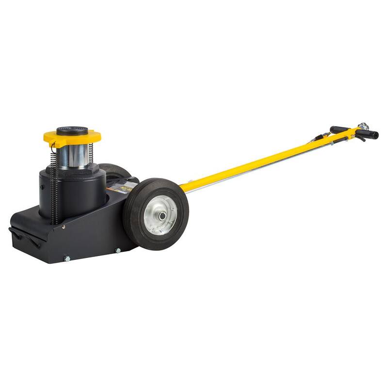 Omega Lift 100-Ton Capacity Black Air/Hydraulic Axle Jack - 23991