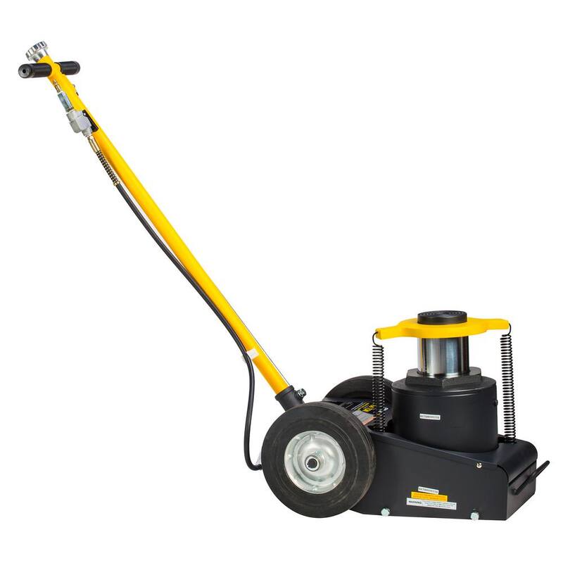 Omega Lift 100-Ton Capacity Black Air/Hydraulic Axle Jack - 23991