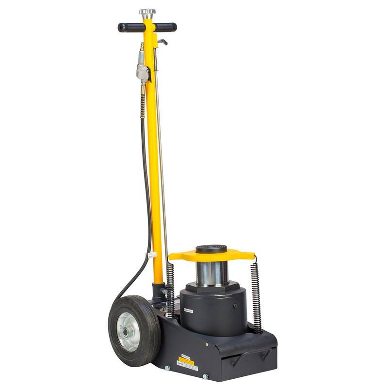 Omega Lift 100-Ton Capacity Black Air/Hydraulic Axle Jack - 23991