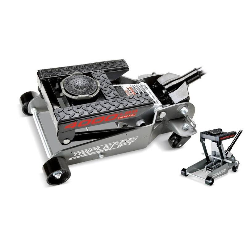 Powerbuilt 4000 lb. Triple Lift Floor Jack - 620422E