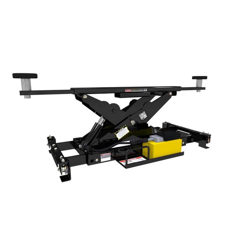 BENDPAK 4500 lbs. Capacity RJ45LP Low-Profile Rolling Bridge Jack - Easy-Roll Wheels - 5175579