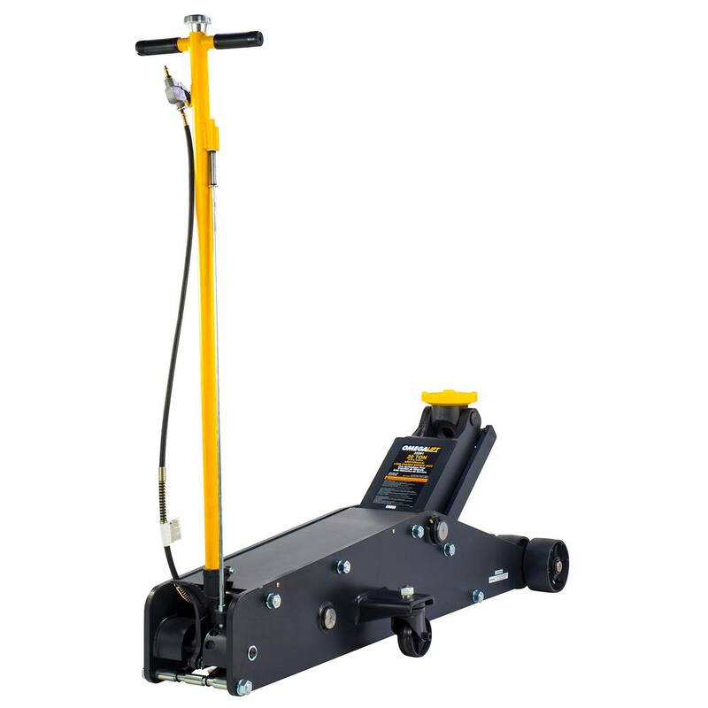 Omega Lift 20-Ton Capacity Heavy-Duty Air/Hydraulic Service Jack - 22201