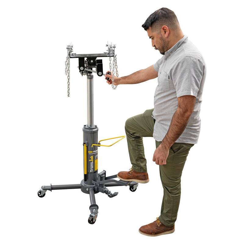 RANGER 1-Ton Capacity Telescoping Transmission Jack RTJ-1 - 5150404