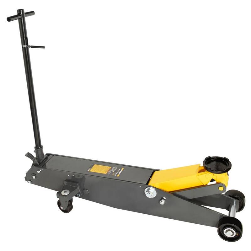 RANGER RFJ-10TL Heavy-Duty 10-Ton Capacity Long Chassis Floor Jack with Hydraulic Foot Pedal Operation - 5150434