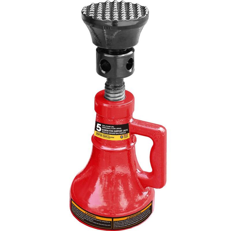 Big Red 5-Ton Support Screw Jack - ASJ05R
