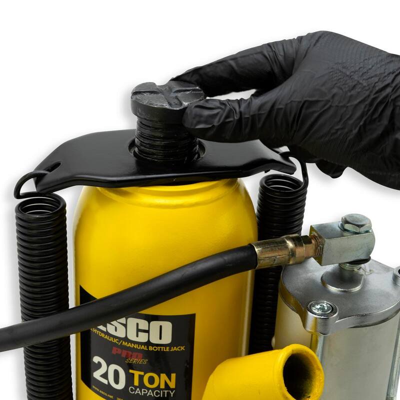 ESCO Pro Series 20 Ton Air Hydraulic Bottle Jack - 10381
