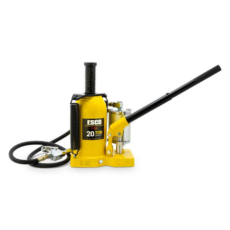 ESCO Pro Series 20 Ton Air Hydraulic Bottle Jack - 10381