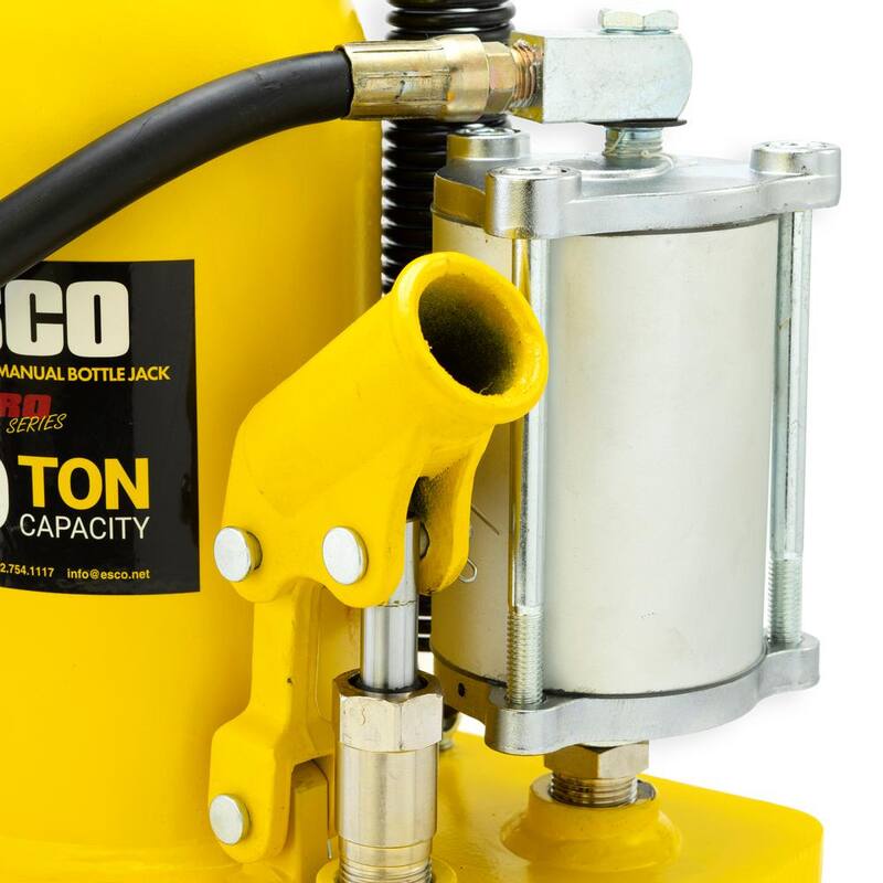 ESCO Pro Series 20 Ton Air Hydraulic Bottle Jack - 10381