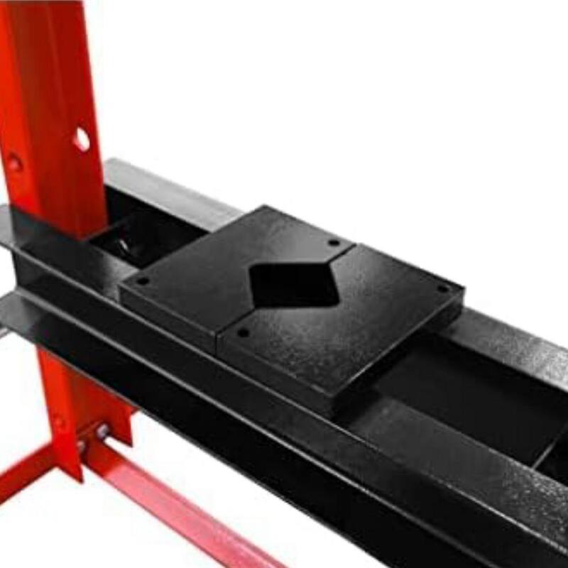 Big Red 12-Ton Low-Profile Shop Press with Stamping Plates - ATY12001R