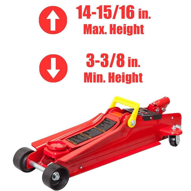 Big Red 2.5-Ton Trolley Floor Jack - T825051
