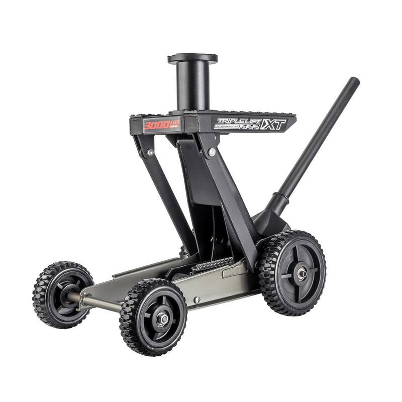 Powerbuilt Big Wheel 3000 lb. Floor Jack 25.5 in. Lift Height - 620613ECE