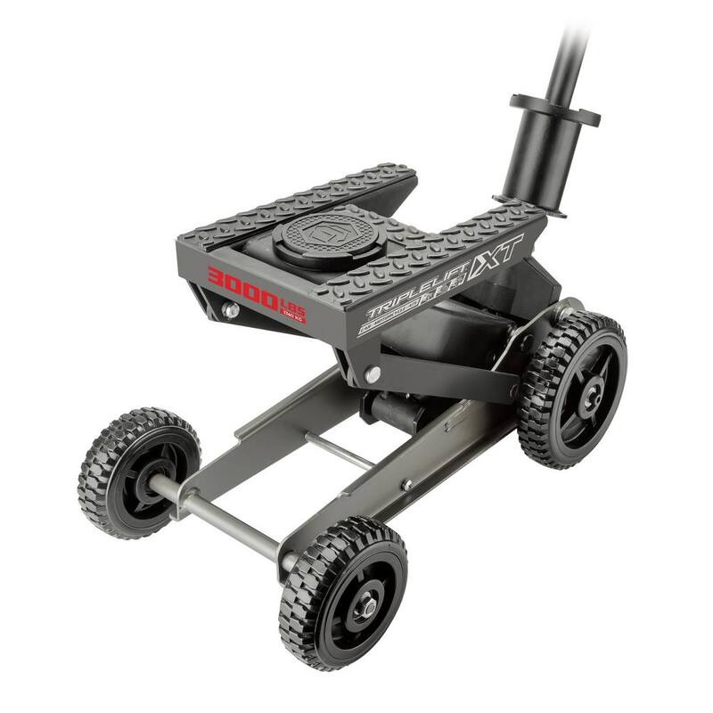 Powerbuilt Big Wheel 3000 lb. Floor Jack 25.5 in. Lift Height - 620613ECE