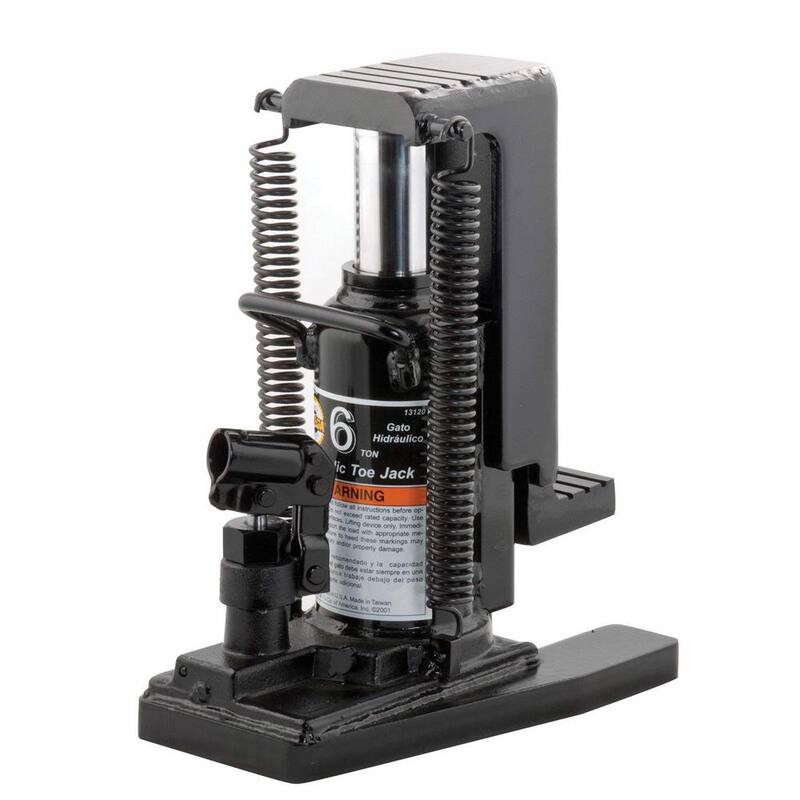 Omega Lift 6-Ton Heavy-Duty Dual Positions Lift Hydraulic Toe Jack - 13120