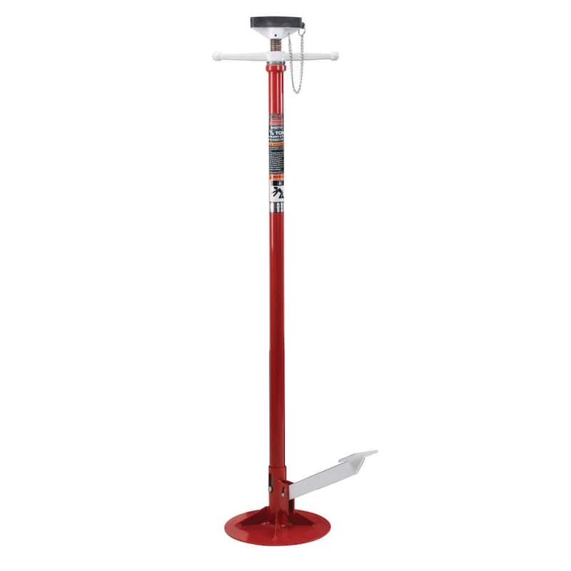 Blackhawk 12 in. H x 54 in. W x 12 in. L, 3/4-Tons Auxiliary Stand with Foot Pedal - BH5715