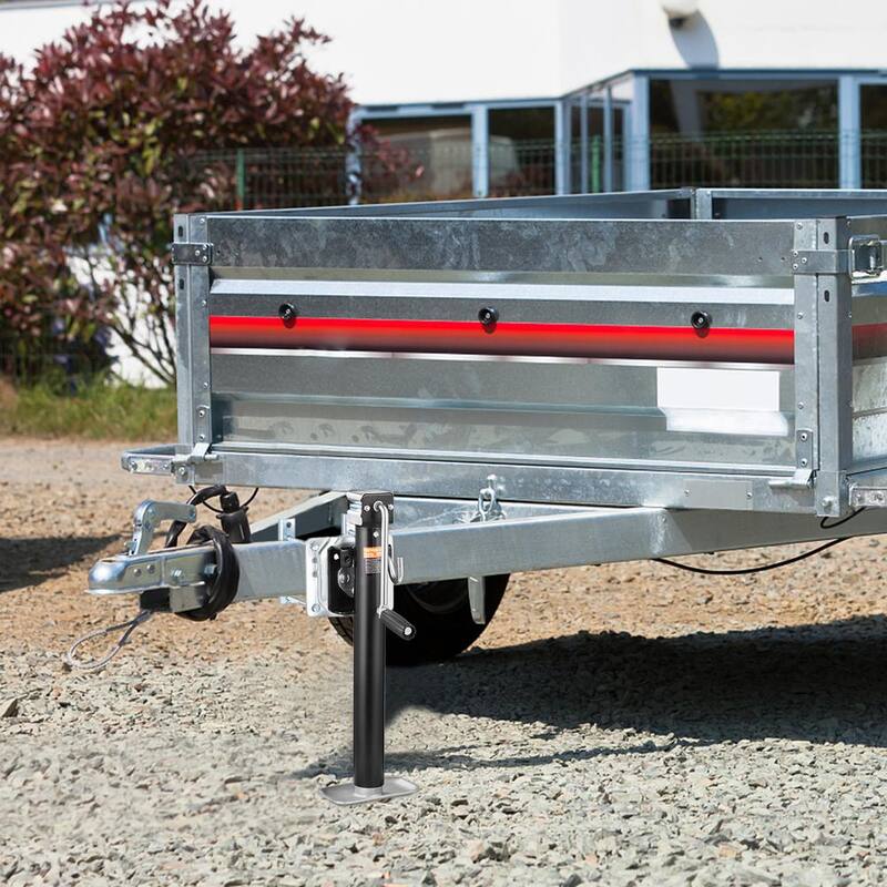 VEVOR Trailer Jack, Trailer Tongue Jack Fix Mount Bolt-on 2500 lb.Capacity, Trailer Jack Stand with Handle for RV Trailer - BSLSTC2500LBSX99BV0-808