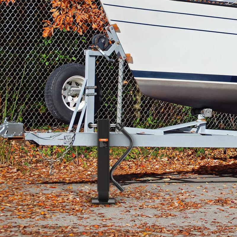VEVOR Trailer Jack, Trailer Tongue Jack Welding-on 12000 lb. Capacity, Trailer Jack Stand with Handle for lifting RV Trailer - HJSTC12000LBS9Z4GV0-805