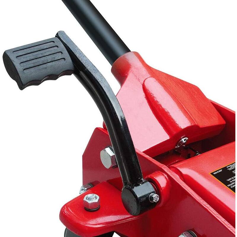 Big Red 3.5-Ton Floor Jack with Foot Pedal - T83502