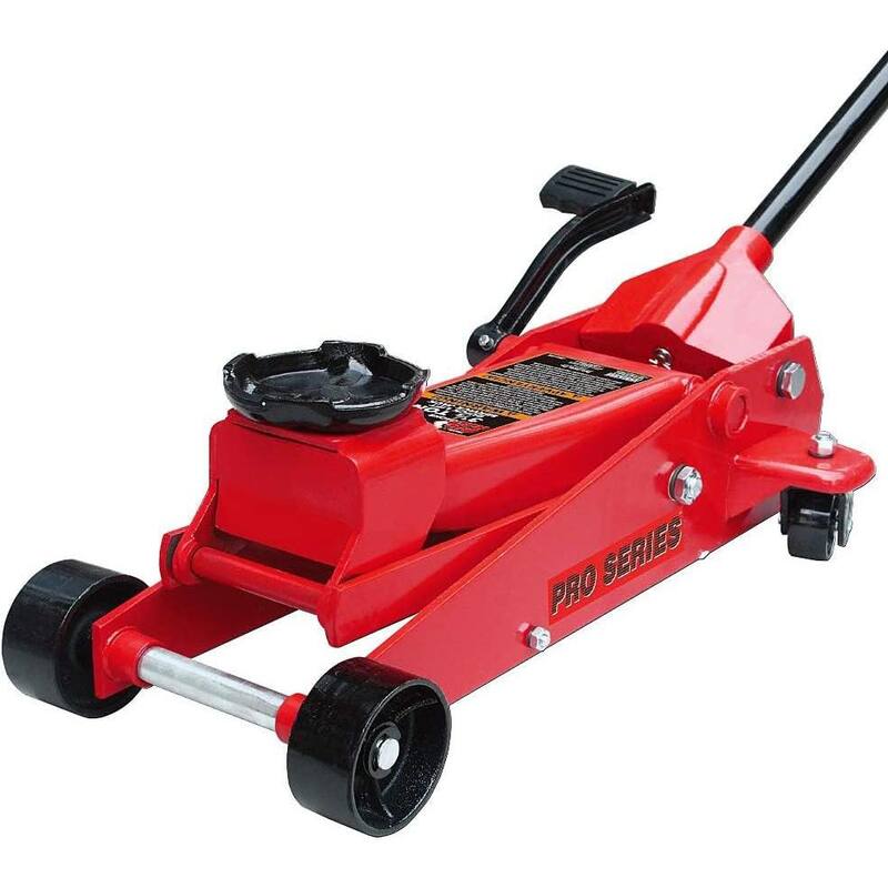 Big Red 3.5-Ton Floor Jack with Foot Pedal - T83502