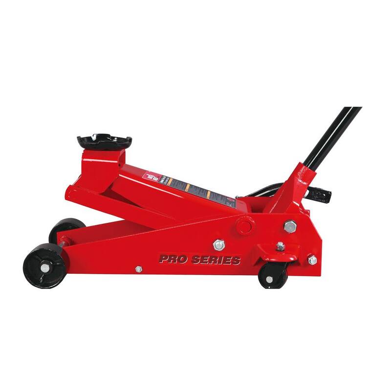 Big Red 3.5-Ton Floor Jack with Foot Pedal - T83502