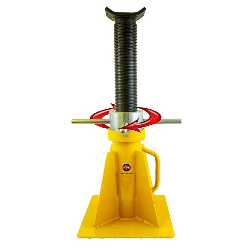 ESCO 20-Ton Heavy-Duty Screw Style Jack Stand (Short) - 10802