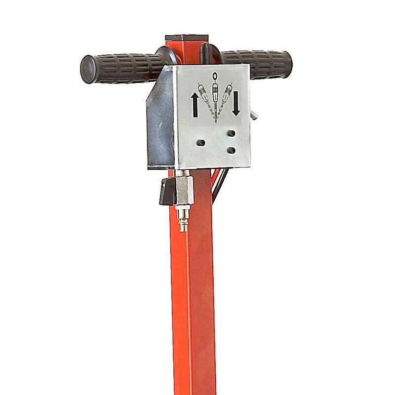 ESCO 44-Ton/22-Ton Premium 2-Stage Air Hydraulic Low Profile Jack - 92002