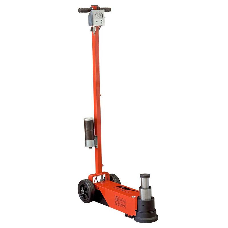 ESCO 44-Ton/22-Ton Premium 2-Stage Air Hydraulic Low Profile Jack - 92002