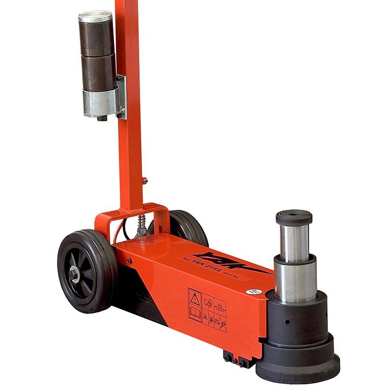 ESCO 44-Ton/22-Ton Premium 2-Stage Air Hydraulic Low Profile Jack - 92002